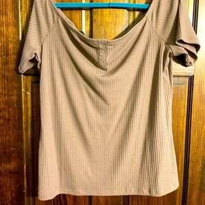 Torrid off the shoulder blouse